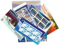 Groenland Kerst boekjes 1-7 - Postfrisse boekjes Darmowa dostawa