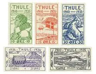Premium Groenland Thule 1935-1936 - AFA 1-5 - Ongebruikt