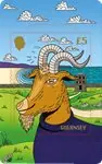 Guernsey - Billy Goat - Crypto postzegel Rabat