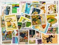 Guinea - 280 verschillende postzegels - gestempeld Tani