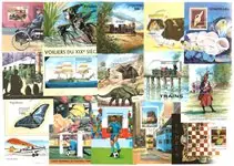 Oferta limitowana Guinea - 50 verschillende souvenir velletjes