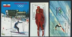 Guinea-Bissau 1983-1989 - 3 series van 21 postzegels en 3 souvenirvelletjes - Postfris Rabat