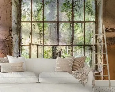 Overwoekerd Tuinraam Tani