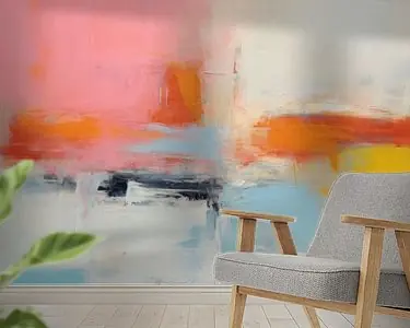 Pastelkleuren modern en abstract Zamów teraz