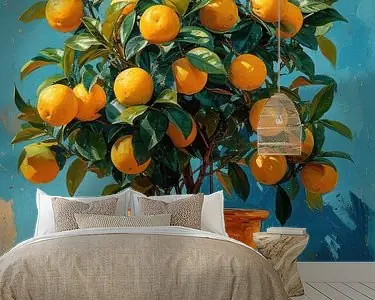 Citroenboom Citroen kunstwerk Wyprzedaż