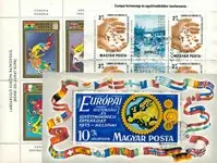 Hongarije - 3 verschillende gestempelde souvenirvelletjes Niska cena