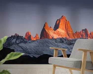 Ekspresowa dostawa Het Fitzroy massief bij zonsopkomst