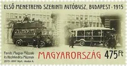Hongarije - Busses in Budapest - Postfrisse postzegel Premium