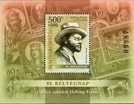 Hongarije - Dag vd Postzegel 2020 - Postfris souvenirvelletje Oryginalny