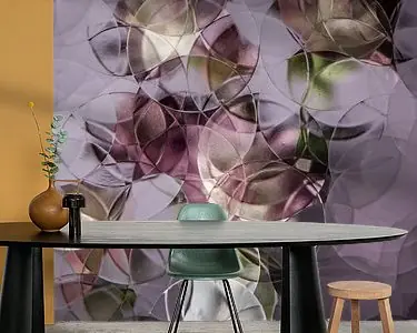 Szybka dostawa stilleven met bloemen in oudroze met paars (abstract stilleven)