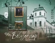 Hongarije - Stamp day 2023 - Postfris souvenirvelletje Bezpieczna płatność