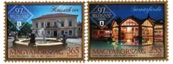 Wysoka jakość Hongarije - Stamp Day'24 - Postfrisse serie van 2