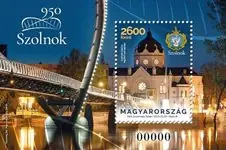 Oferta Hongarije - Szolnok - Postfris souvenirvelletje