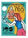 Hongarije - Table Tennis - Postfrisse postzegel Zwrot pieniędzy