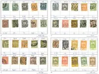 Hongarije - Verzameling in 1 rondzendboekje - gestempeld Kup teraz