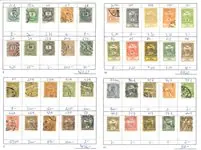 Promocja Hongarije - Verzameling in 1 rondzendboekje - gestempeld