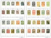 Hongarije - Verzameling in 1 rondzendboekje - gestempeld Niska cena