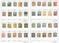 Darmowa dostawa Hongarije - Verzameling in 1 rondzendboekje - gestempeld