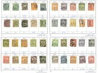 Hongarije - Verzameling in 1 rondzendboekje - gestempeld Zwrot pieniędzy