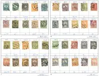 Hongarije - Verzameling in 1 rondzendboekje - gestempeld Bezpieczna płatność