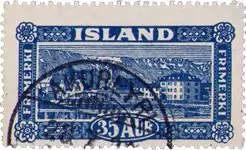 IJsland - AFA 117 - Gebruikt Wysoka jakość