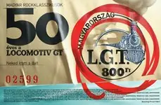 Hongarije - Locomotiv - Postfris ongetand souvenirvelletje Ostatnia szansa