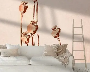 Oferta Papaver, botanische print