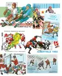 IJshockey - 7 souvenirvelletjes - Gestempeld Tylko dziś
