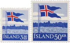 IJsland - AFA 328-329 - Postfris Wyprzedaż