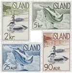 IJsland - AFA 336-339 - Postfris Autentyczny