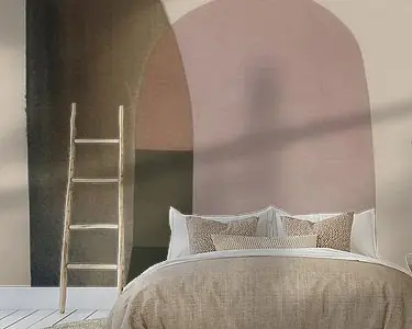 Ostatnia szansa Modern abstract in pastelkleuren (gezien bij vtwonen)