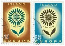 IJsland - AFA 386-387 - Gebruikt Tylko dziś