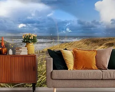 strand, duinen en wind Popularny