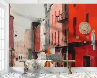 Zamów teraz Het straatleven in de stad