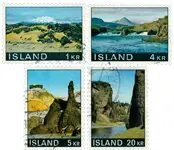 Tani IJsland - AFA 435-438 - Gebruikt