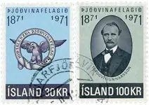 Oferta IJsland - AFA 456-457 - Gebruikt