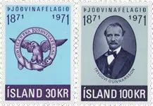 Oferta limitowana IJsland - AFA 456-457 - Postfris