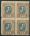 IJsland - AFA 62 in blok van 4 - Postfris Darmowa dostawa