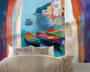 Mediterraans Doorkijkje no.2 Premium