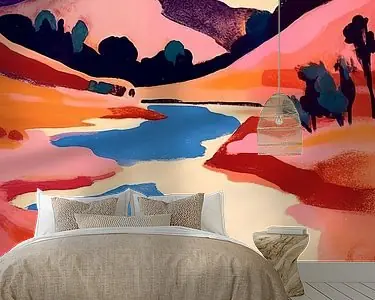 Matisse geïnspireerd, Matisse poster, Landschap Ekspresowa dostawa