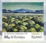 Oryginalny IJsland - SEPAC 2020 - Postfrisse postzegel