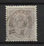 Darmowa dostawa IJsland 1876 - AFA 10a - Gebruikt