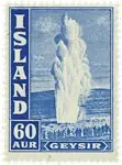 IJsland - Geizer 1943 - 60 aur - postfris Nowość