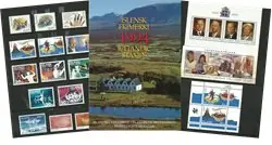 Ijsland - Jaarset 1994 Autentyczny