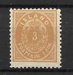 IJsland 1896 - AFA 12B - Postfris Popularny