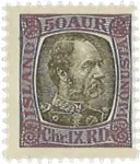 IJsland 1902 - Dienstzegel AFA 23 - Postfris Rabat