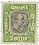 IJsland 1907 - Dienstzegel AFA 30 - Ongebruikt Premium
