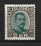 Wysoka jakość IJsland 1920 - AFA 97 - Ongebruikt