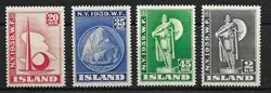 IJsland 1939 - AFA 206-209 - Postfris Popularny