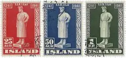IJsland 1941 - AFA 224-226 - Gebruikt Wyprzedaż